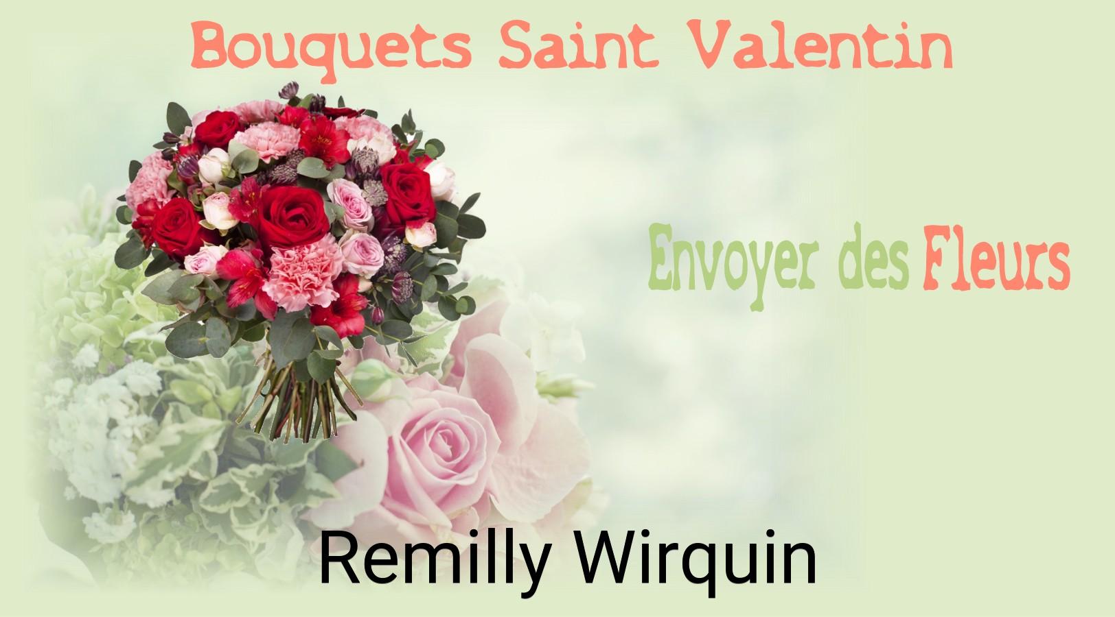 Roses de Saint-Valentin livrées à Remilly-Wirquin